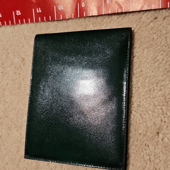 Vintage Green Rolex Leather Wallet - Picture 4 of 6
